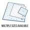 18" x 18" Self-Healing Cutting Mat 7-Ply - Rotary White/Blue Craft Mat, Non-Slip Cutting Mats for Crafts, Sewing, Quilting, Scrapbooking